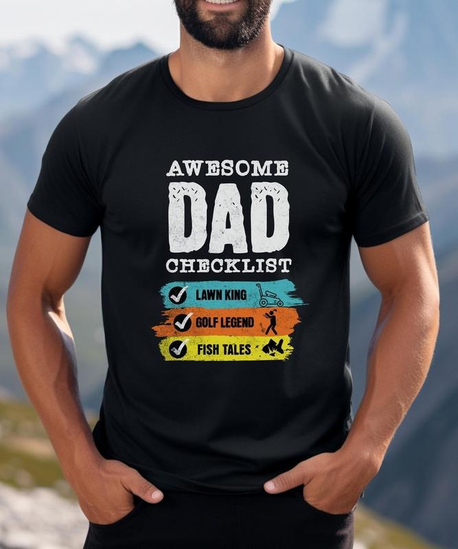 Father's Day T-Shirt, Funny Shirt for Dad, Awesome Dad T-Shirt, Gift for Dad, Gift
