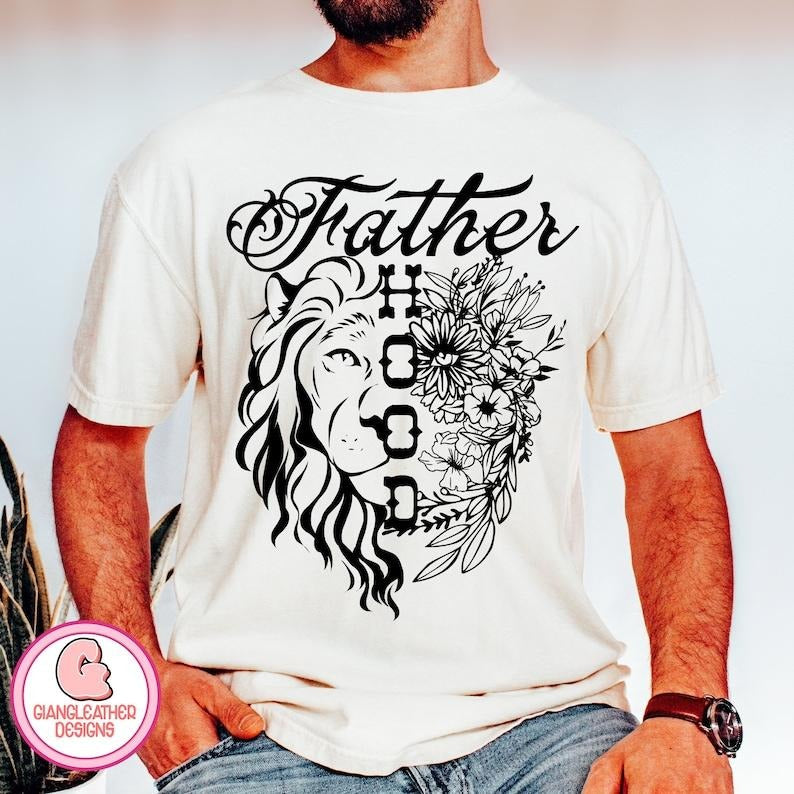 Fatherhood Lion Dad Best Dad Ever Legend Ain'T No Hood Like Fatherhood Dad Shirt Funny Dad T-Shirts, Hoodie, Sweatshirt