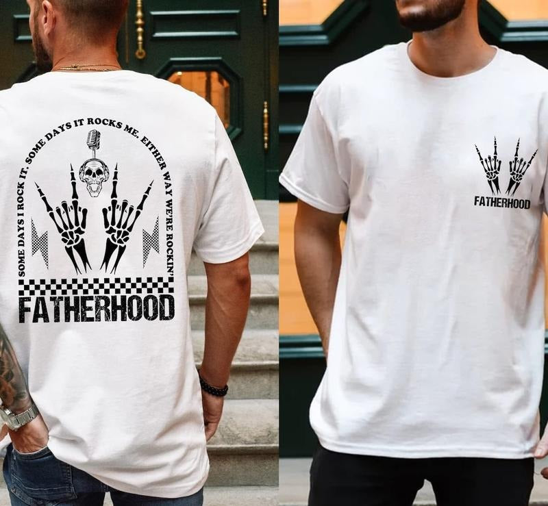 Fatherhood Some Day I Rock It T-shirt, Retro Fatherhood Shirt, Father's Day Gift, Daddy Shirt Hoodie Sweatshirt
