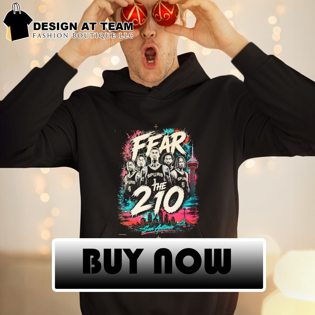 Fear the 210 San Antonio Spurs Basketball NBA vintage shirt