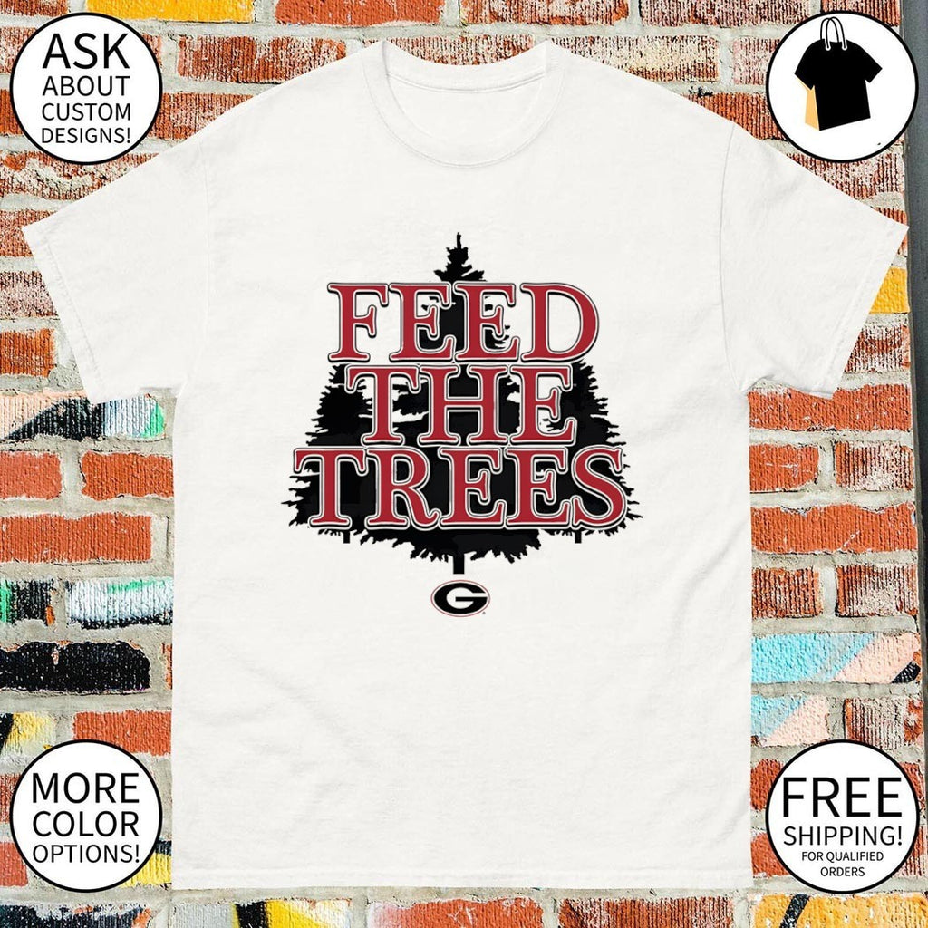 Feed the Trees Georgia Bulldogs baseball sports shirt