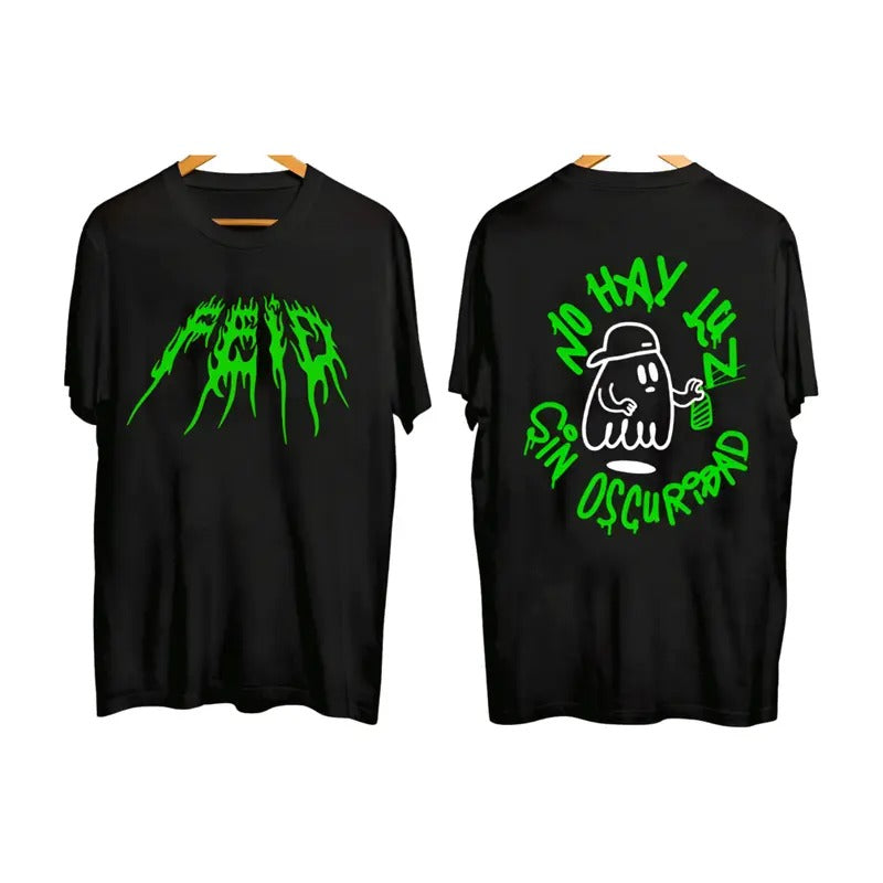 Feeid Ferxxo T-Shirt, Feeid Mor No Le Temas A La Oscuridad Shirt, Colombian Singer Merch Hoodie Sweatshirt