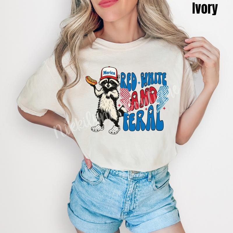 Feral America Comfort Colors T-Shirt 'NLB' Hoodie, Sweatshirt | PrintMintTees.com