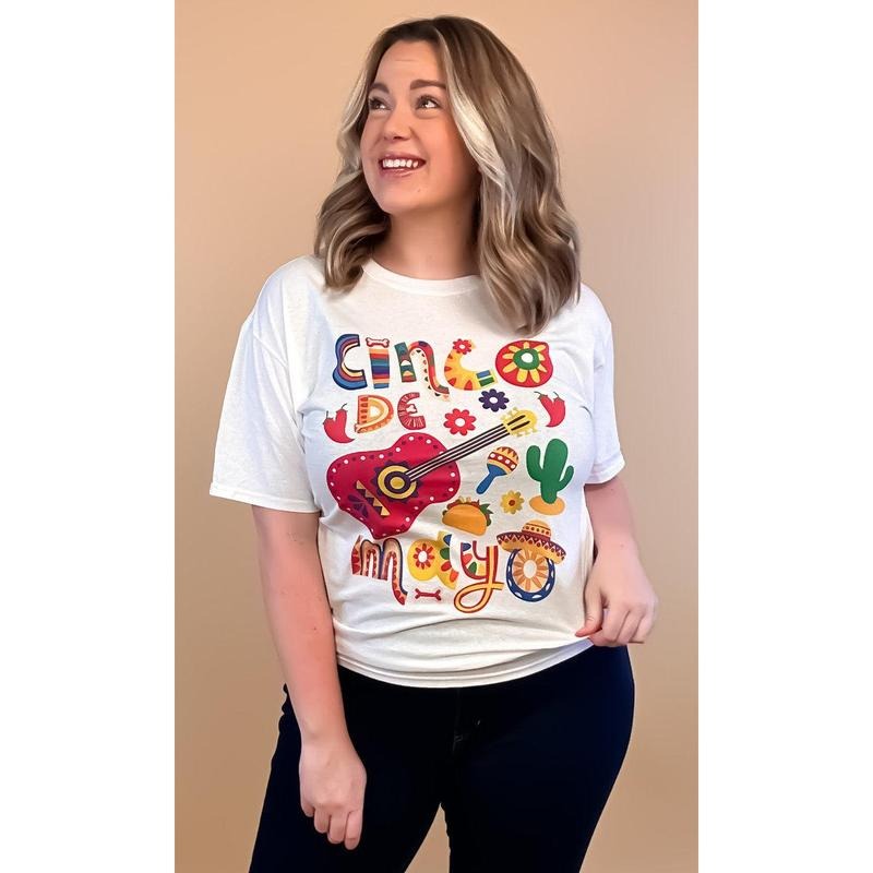Festive Cinco De Mayo T-Shirt Hoodie Sweatshirt | PrintMintTees.com