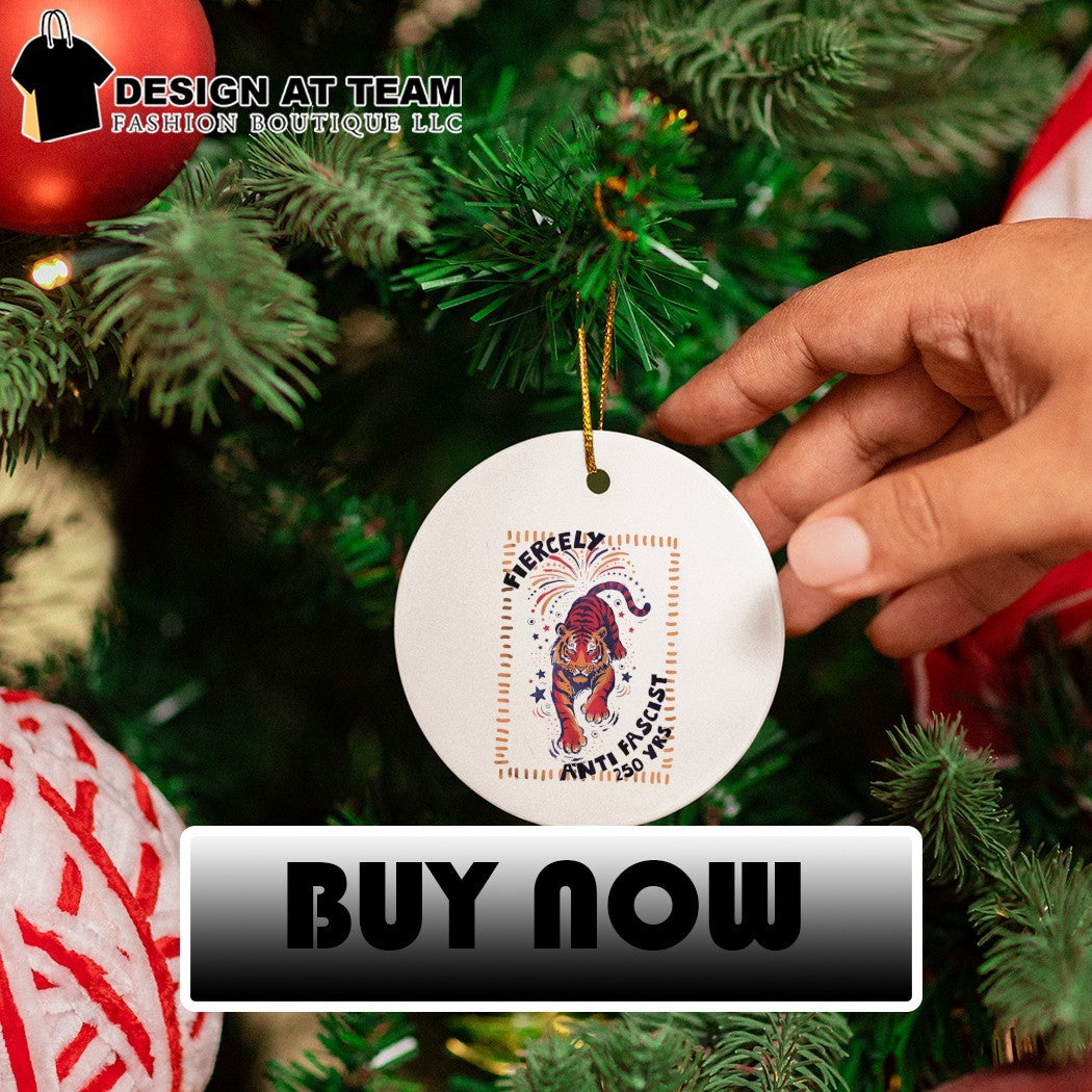 Fierce Tiger America 250th Anniversary Fourth of July Anti Fascist shirt