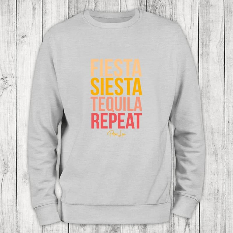 Fiesta Siesta Tequila Repeat Color Sweatshirt T-Shirts, Hoodie | PrintMintTees.com