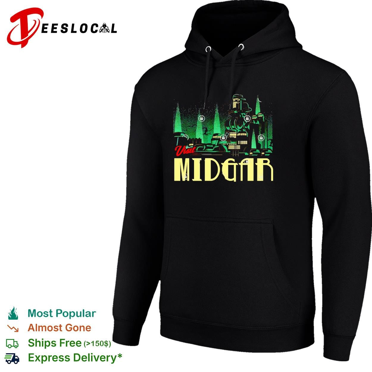 Final Fantasy Visit Midgar shirt