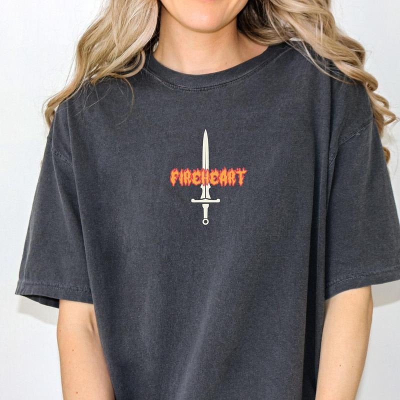 Fireheart, Aelin, The Thirteen, TOG, Throne of Glass, Book Shirt Booktok Merch, Bookish T-shirt, Romantasy, Fantasy...
