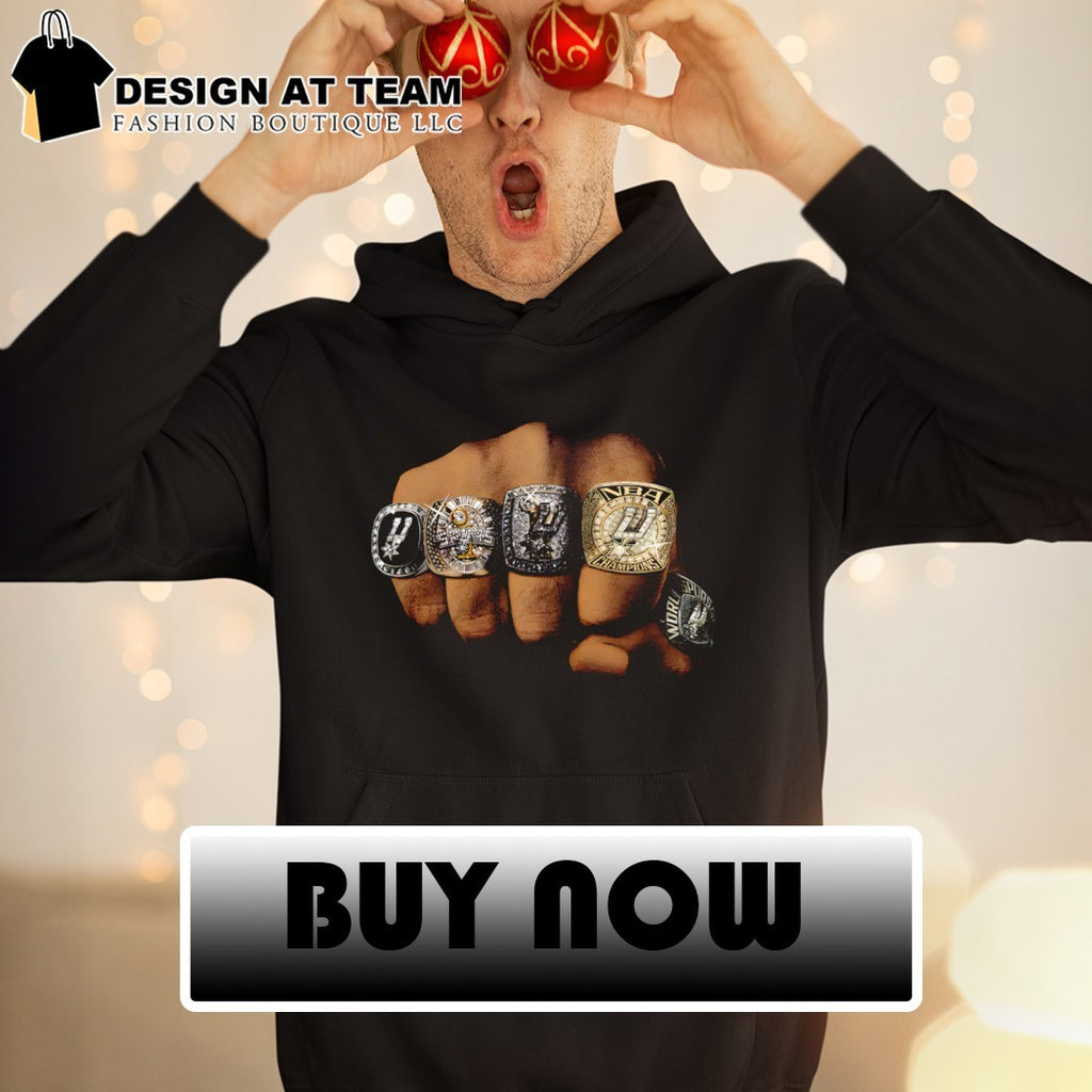 Five Rings San Antonio Spurs Basketball 2026 signature shirt