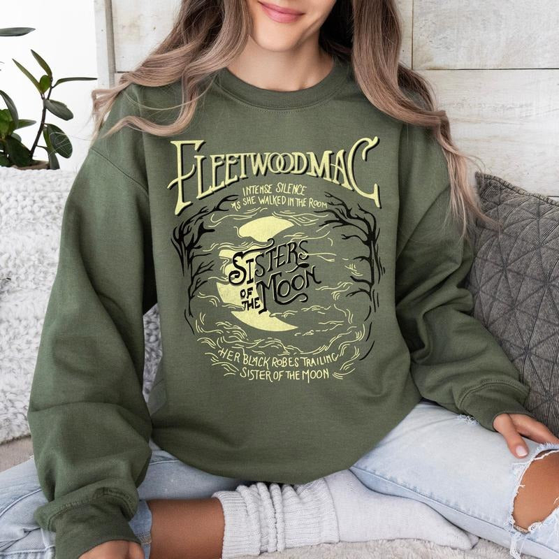 Fleetwood, Sisters Of The Moon, Stevie, Music, Band, Concert, Sweatshirt Shirt Hoodie | PrintMintTees.com
