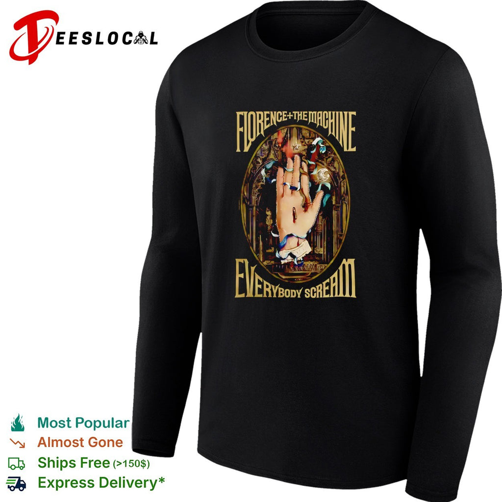 Florence and the Machine Everybody Scream Hand Candle Gothic Shirt