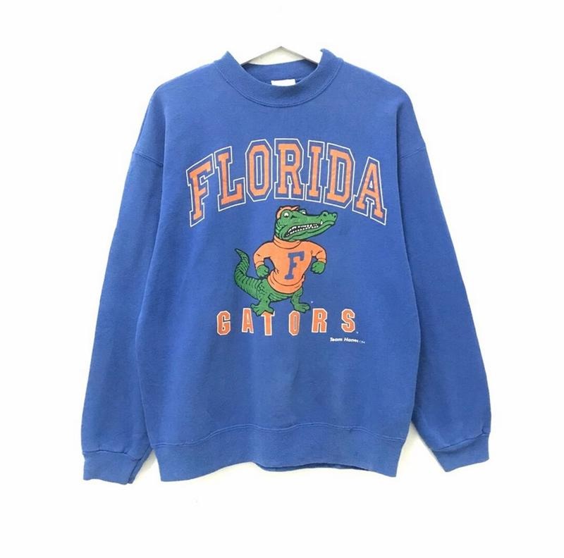 Florida Gators Shirt Vintage 90s University Florida Gators Menswear Tops Shirt Hoodie Sweatshirt