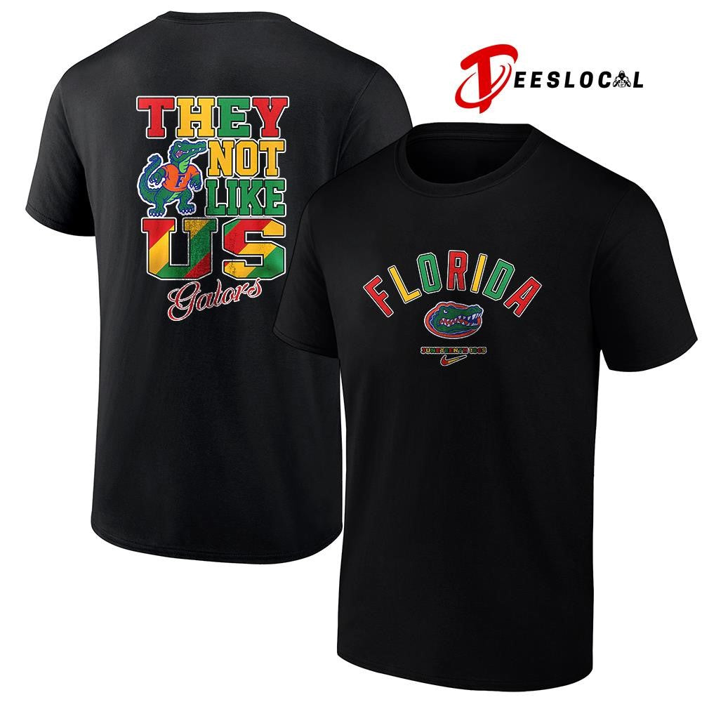 Florida Gators x Juneteenth they not like us shirt