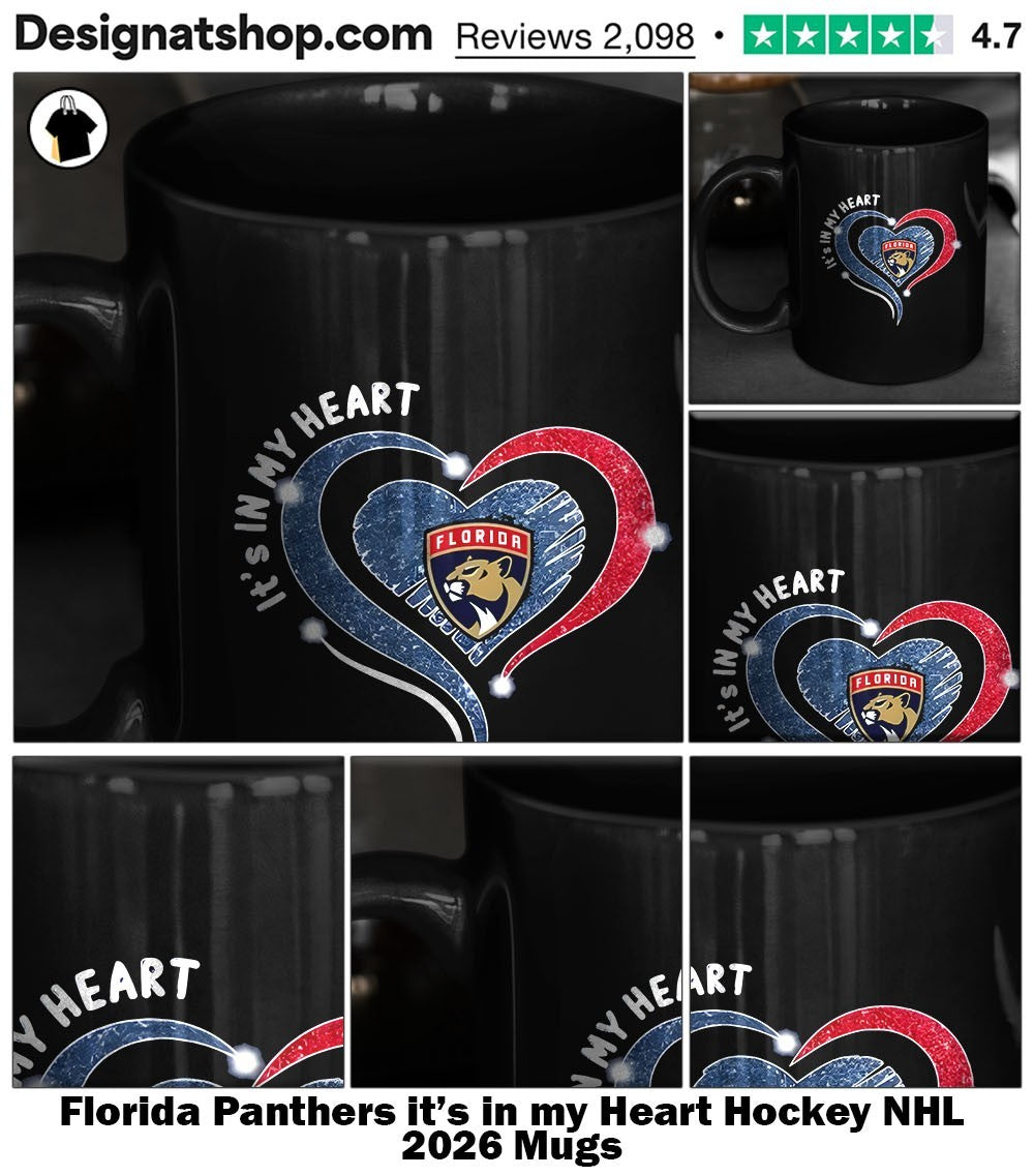 Florida Panthers it’s in my Heart Hockey NHL 2026 shirt