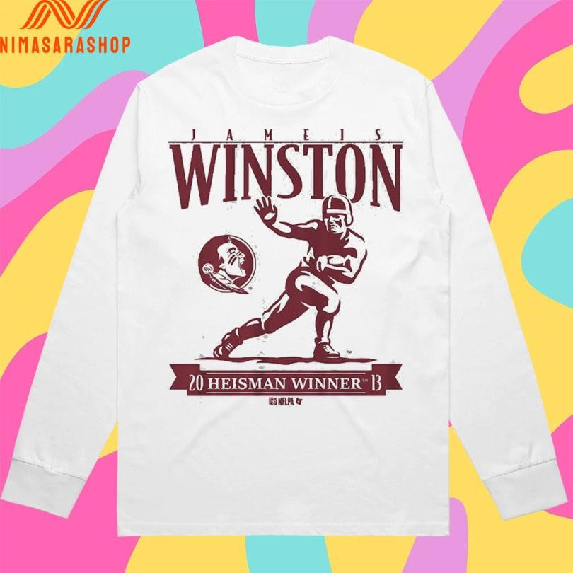Florida State Seminoles Football Jameis Winston Heisman Winner Trophy Shirts