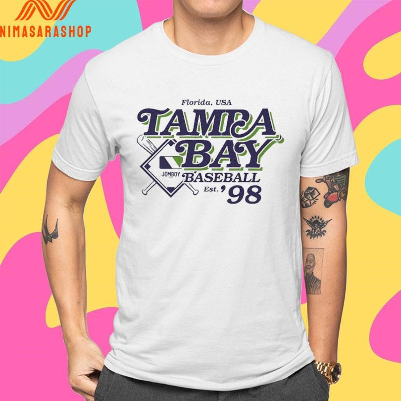 Florida USA Tampa Bay Baseball Est ’98 Shirts