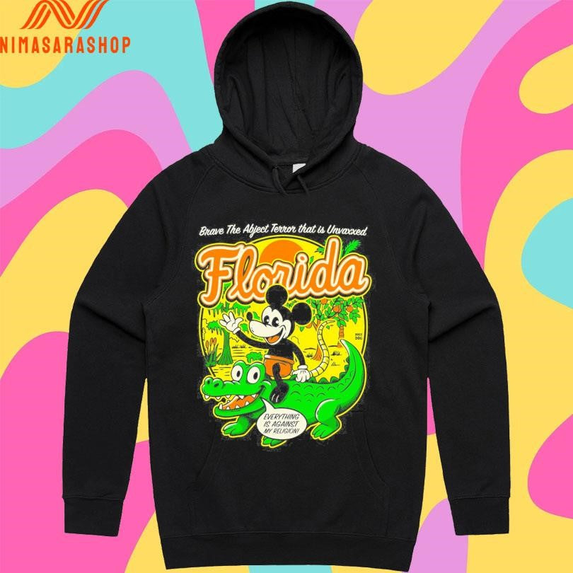 Florida Vintage Brave The Abject Terror That Is Unvaxxed Shirts