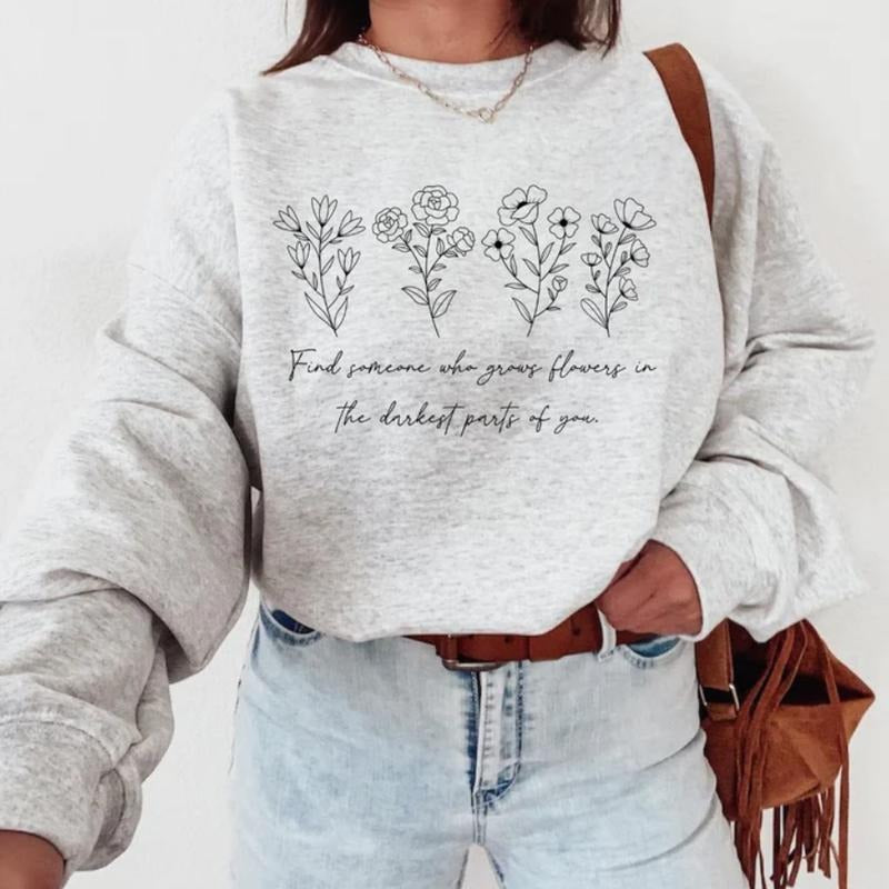 Flowers sweatshirt and hoodie, Western clothing Sweatshirt, Country shirt, western tops for women, western outfits women...