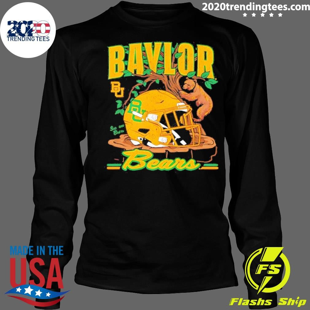 Football Baylor Bears Vintage Helmet Shirt