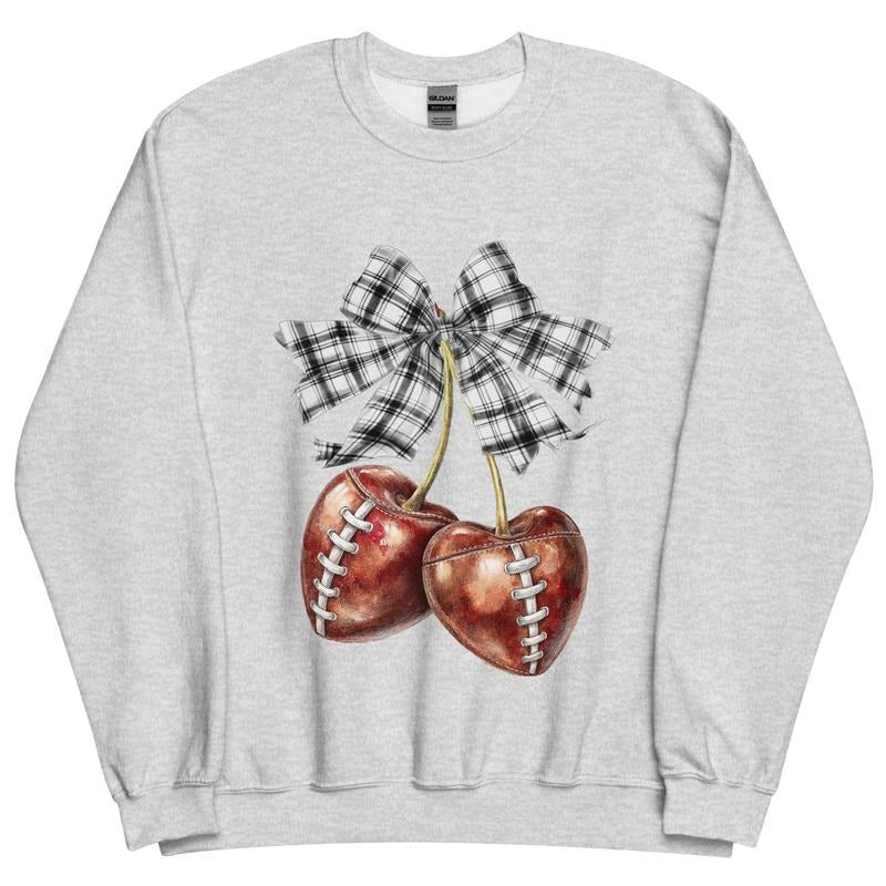 Football Cherry Sweatshirt