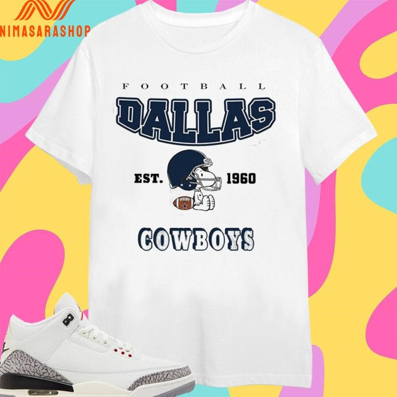 Football Dallas Cowboys Est 1960 Vintage Shirts