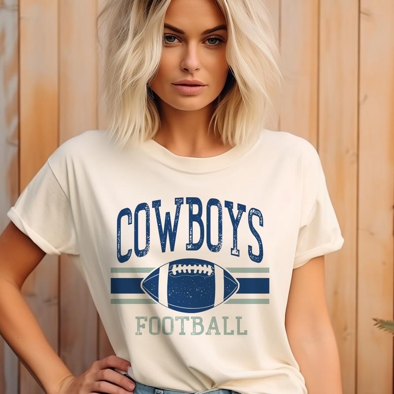 Football Fan Team T-shirts Game Time Football Tees Team Color Football Tshirts Unisex Football Game T-Shirts Sublimation...