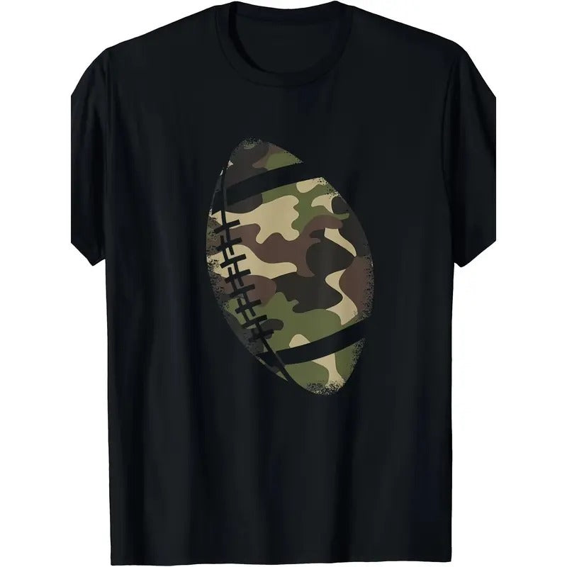 Football T-shirt Camouflage Gift Academy Team Coach Camouflage T-shirt made in usa Hoodie Sweatshirt | PrintMintTees.com