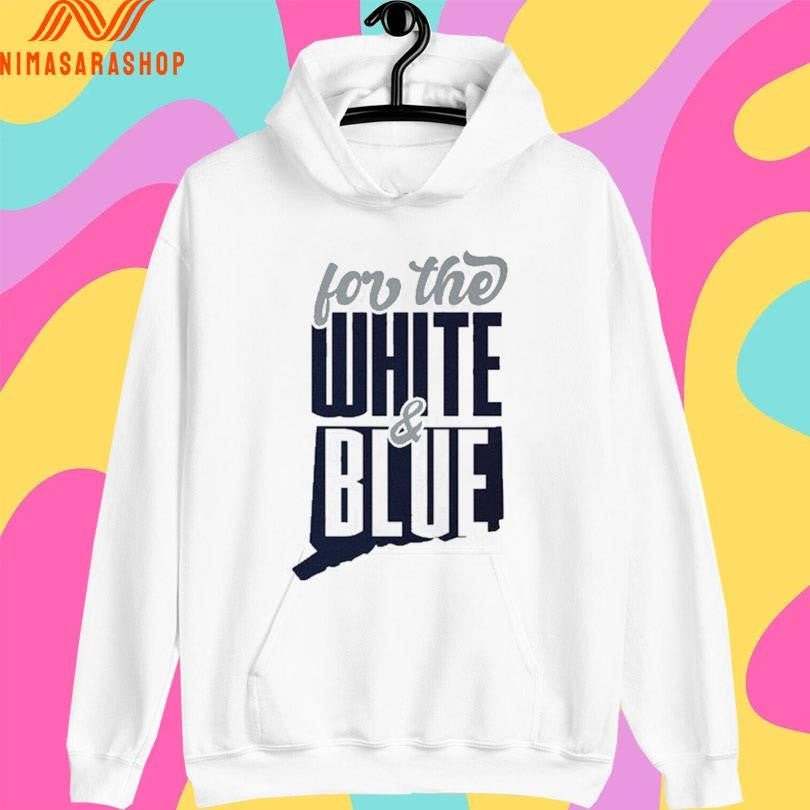 For The White And Blue Uconn Huskies Women’s Ice Hockey Shirts