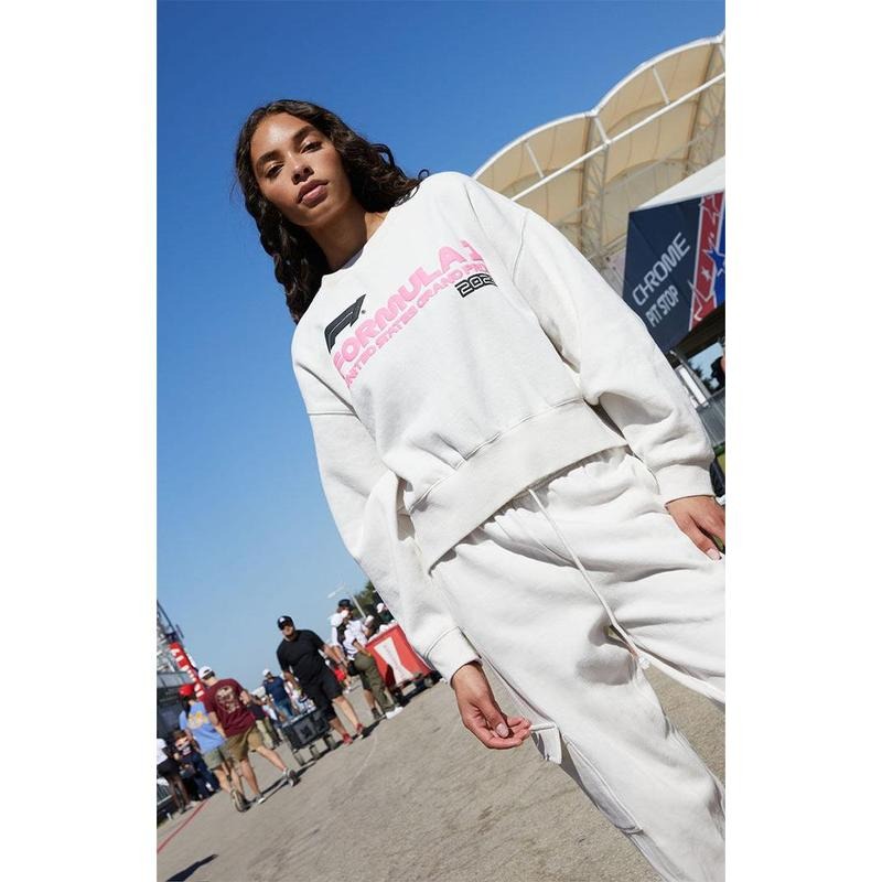 Formula 1 Women's x PacSun Eco Grand Prix Crew Neck Sweatshirt T-Shirts, Hoodie | PrintMintTees.com