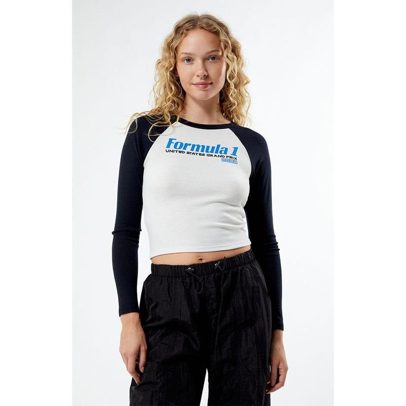 Formula 1 Women's x PacSun US Grand Prix Long Sleeve T-Shirt Hoodie, Sweatshirt | PrintMintTees.com