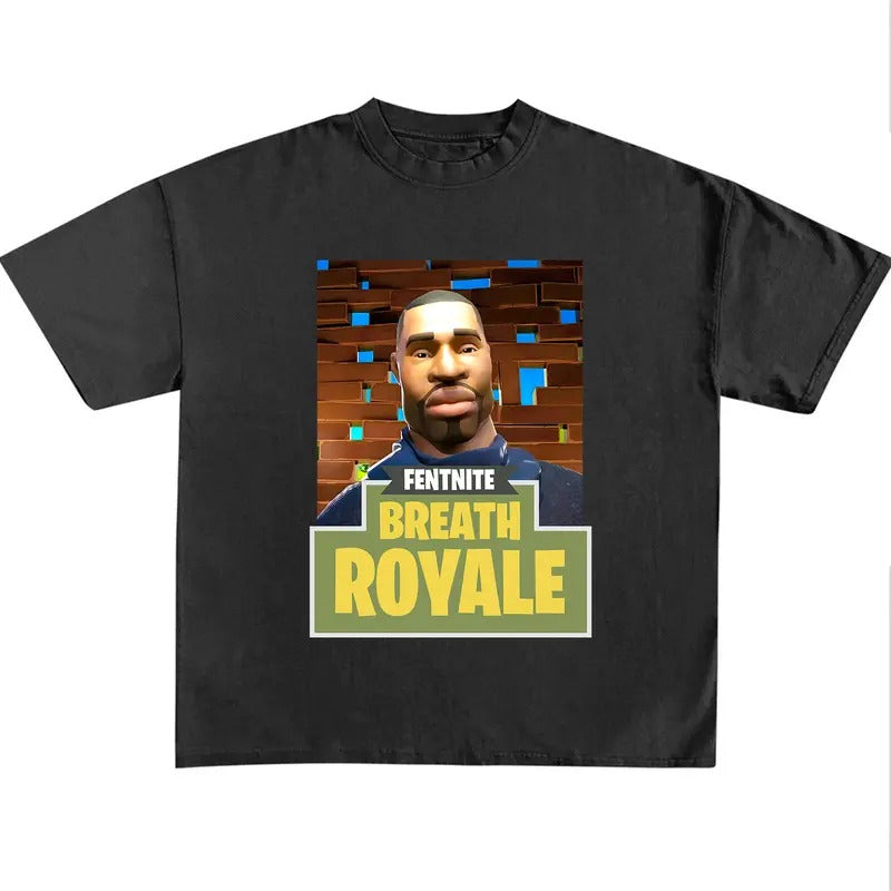 Fortnite Shirt, Breath Royale Unisex Tee, Funny Gamer Shirt, Fortnite Gift Idea For Gamers, Gaming Outfit, Vintage Fort...