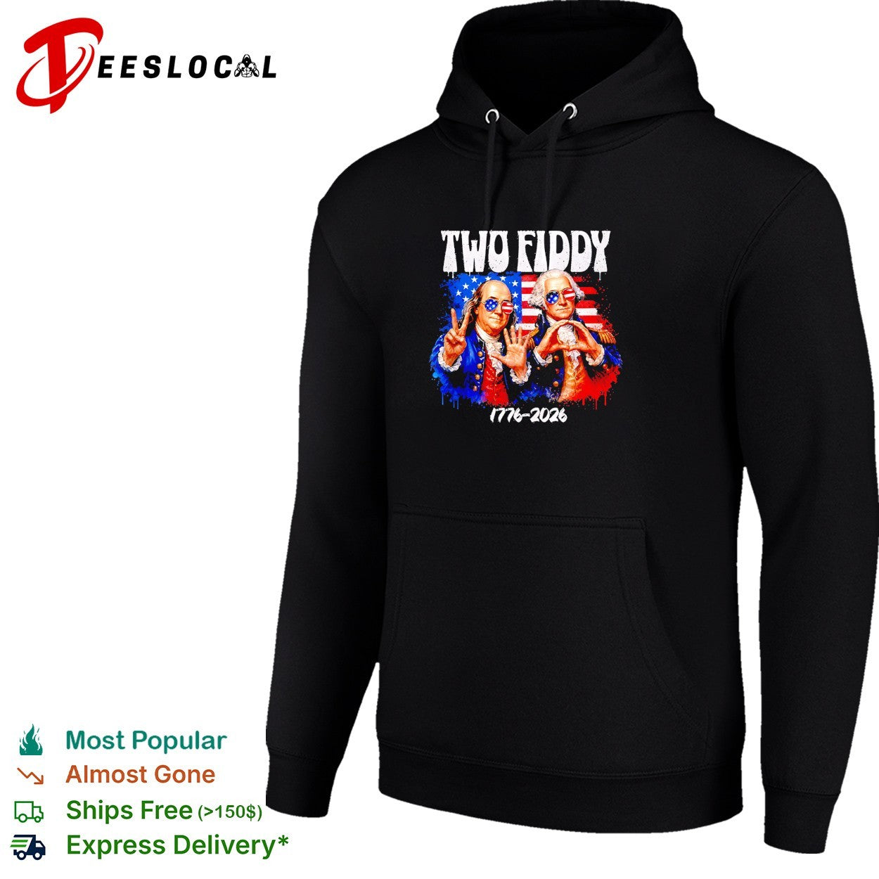 Founding fathers Two Fiddy 1776 2026 shirt