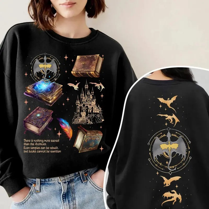 Fourth Wing Series Sweatshirt, Onyx Storm T-Shirt, Dragon Rider Shirt, Fourth Wing Xaden Tee, Xaden Riorson Tee Shirt,...