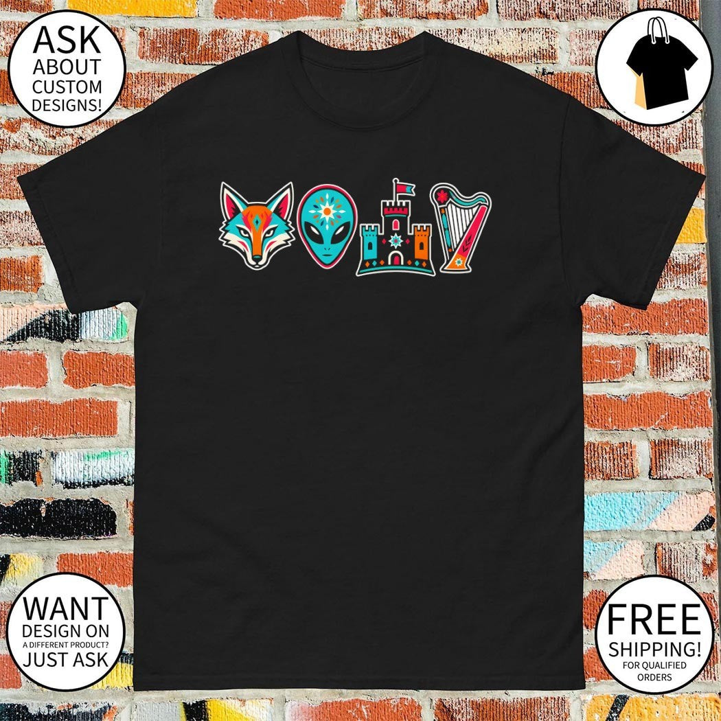 Fox Alien Castle Harp San Antonio Spurs Basketball NBA Game Day 2026 shirt