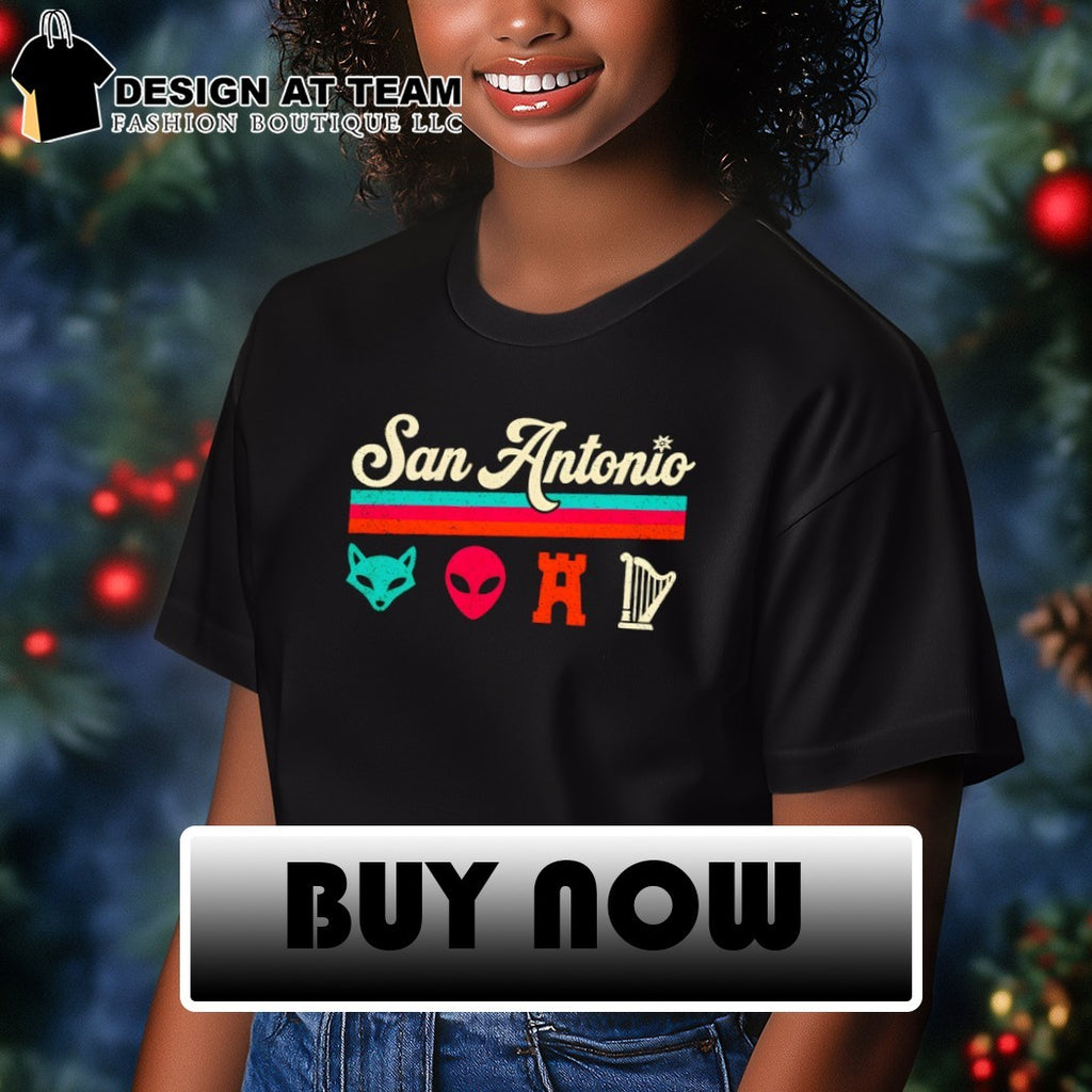 Fox Alien Castle Harper go Spurs go San Antonio Spurs Basketball NBA 2026 shirt