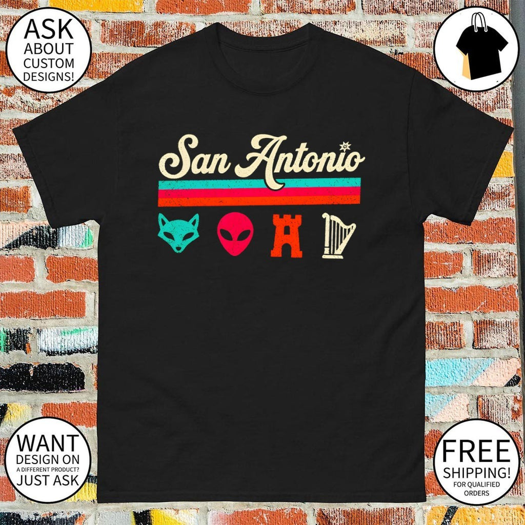 Fox Alien Castle Harper go Spurs go San Antonio Spurs Basketball NBA 2026 shirt