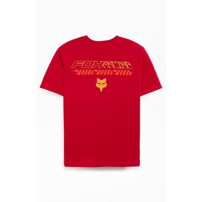 Fox Men's Checkered Premium T-Shirt - Multicolor Hoodie Sweatshirt | PrintMintTees.com