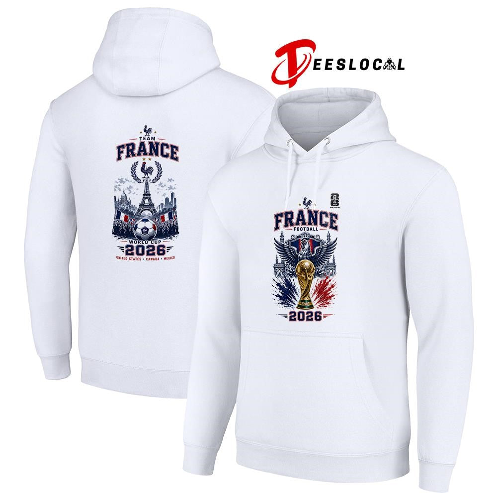 France World Cup trophy graphic shirt