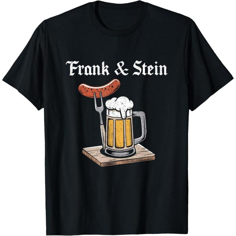 Frank And Stein German Beer Shirt Drinking Oktoberfest T-Shirt made in us Hoodie Sweatshirt | PrintMintTees.com