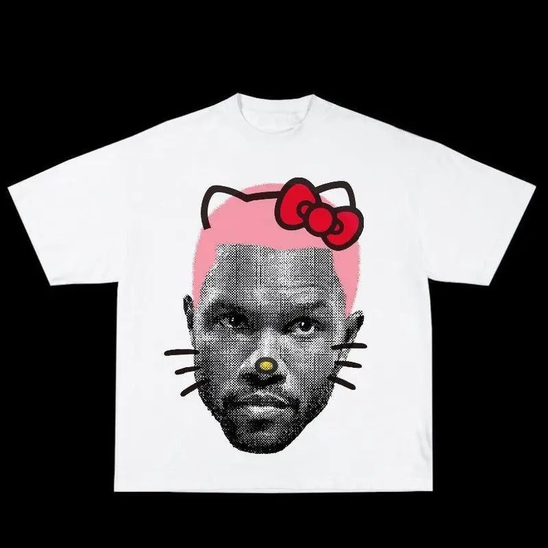 Frank Kitty T-shirt Hoodie Sweatshirt | PrintMintTees.com