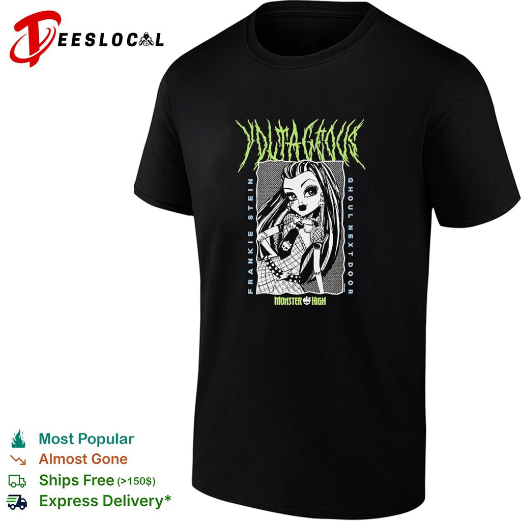 Frankie Stein Monster High voltageous ghoul next door girl shirt