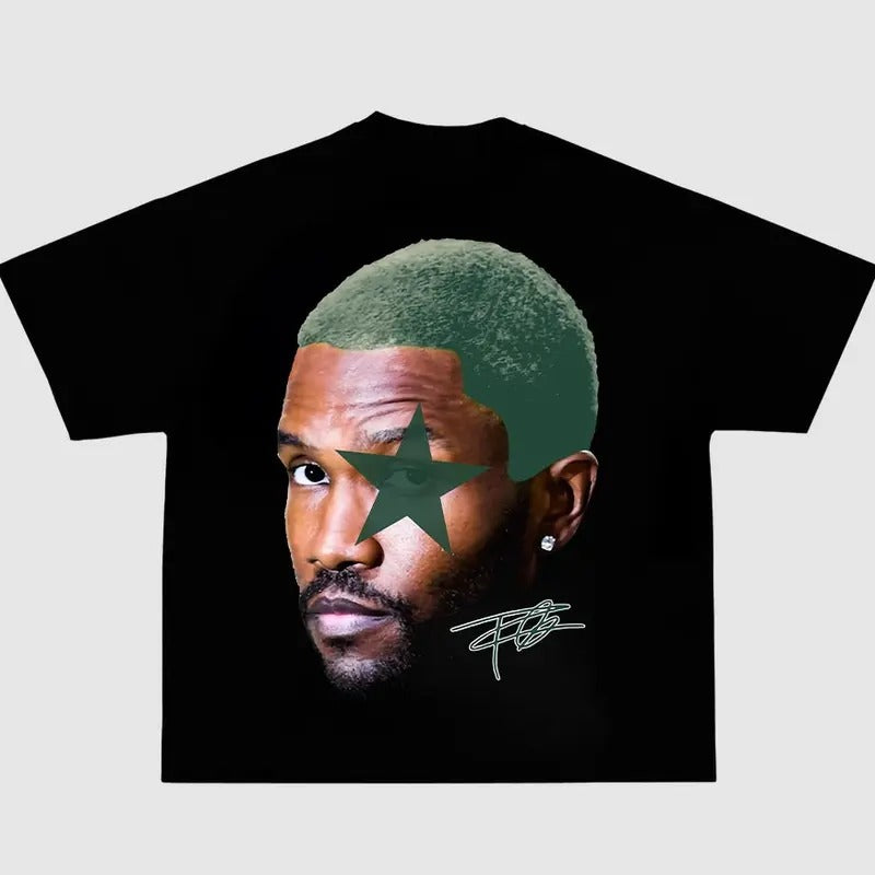 Frankkk Star Bog Face Graphic T-shirt Hoodie Sweatshirt | PrintMintTees.com