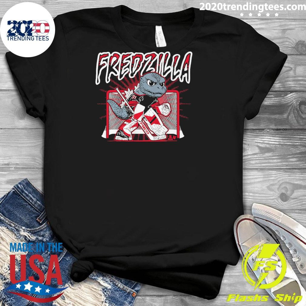 FredZilla Godzilla and Frederik Andersen 2026 Tee Shirt
