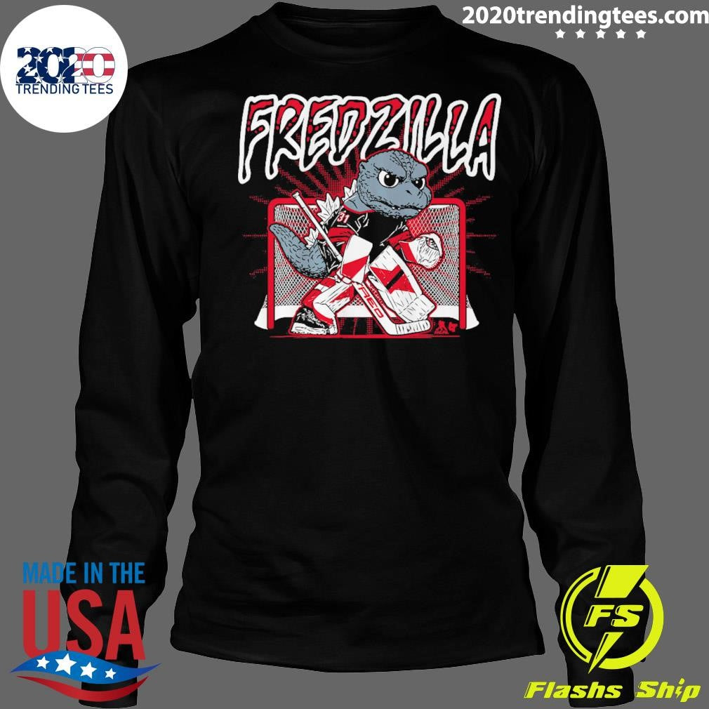 FredZilla Godzilla and Frederik Andersen 2026 Tee Shirt