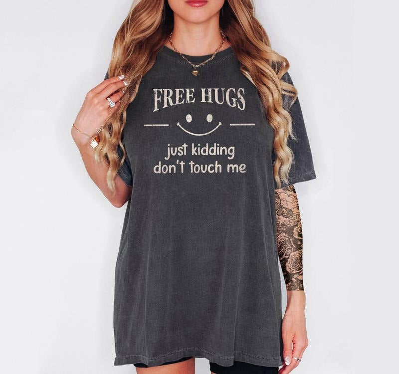Free Hugs T-Shirt, Unisex T-Shirt, Funny Tee, Comfortable Shirt Hoodie, Sweatshirt | PrintMintTees.com