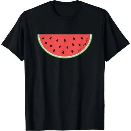 Free Palestine Subtle Watermelon Gaza Human Rights T-Shirt Made in USA Hoodie Sweatshirt | PrintMintTees.com