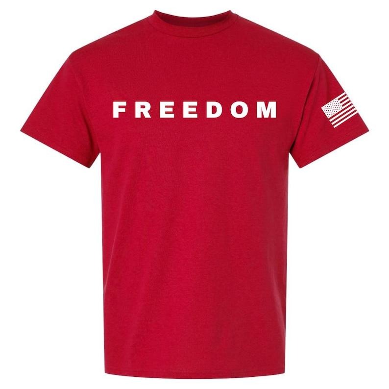 Freed0m Shirt, Turning Point, Free Speech, 2nd Amendment, Flag Tee Hoodie Sweatshirt | PrintMintTees.com