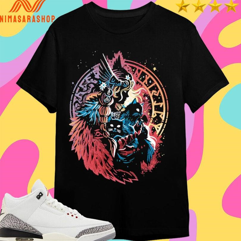 Freyja The Goddess Of Love And Cats Shirts