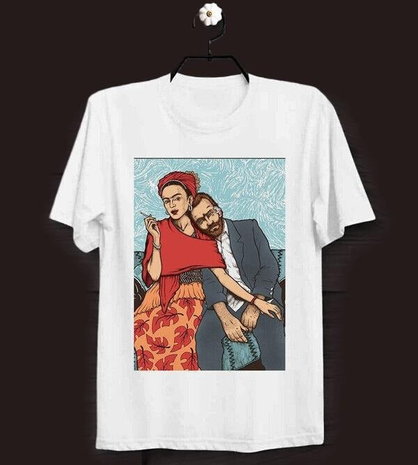 Frida Kahlo And Vincent Van Gogh Cool Ideal Gift Unisex T Shirt Menswear Top Hoodie Sweatshirt | PrintMintTees.com