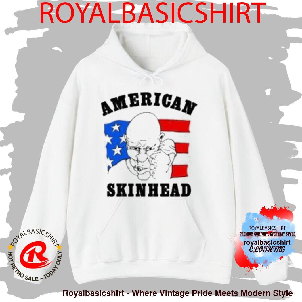 Friends Family Forever American Skinhead Shirt